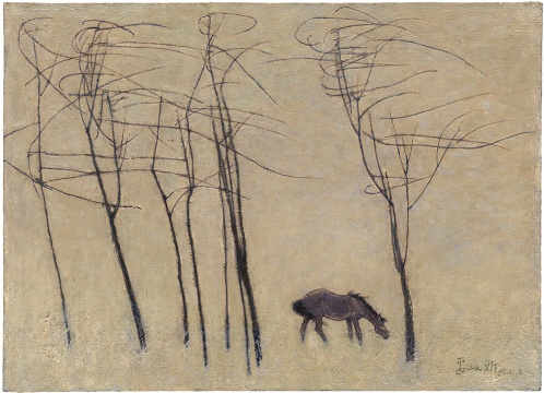 《冬至》65X91cm 2001年
《冬至》65X91cm 2001年