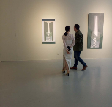 刘玉洁个展现场
刘玉洁个展现场
