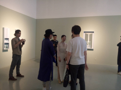刘玉洁个展现场
刘玉洁个展现场