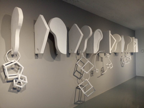 陈太阳展览现场
陈太阳展览现场
