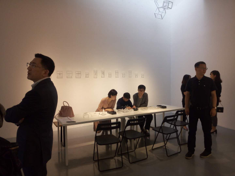 陈太阳展览现场
陈太阳展览现场
