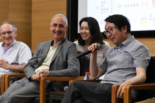 中央美术学院人文学院院长尹吉男发言
中央美术学院人文学院院长尹吉男发言