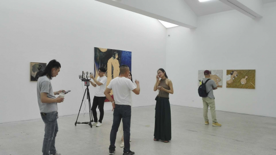 “飞矢无动”付经岩个展现场
“飞矢无动”付经岩个展现场