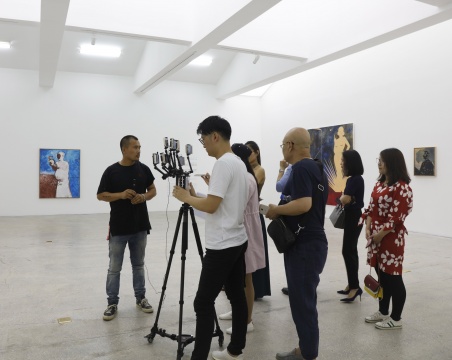 “飞矢无动”付经岩个展现场
“飞矢无动”付经岩个展现场