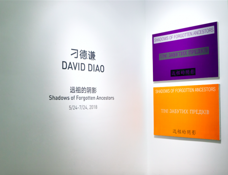刁德谦个展“远祖的阴影”在香格纳北京亮相,图为展厅入口处
刁德谦个展“远祖的阴影”在香格纳北京亮相,图为展厅入口处