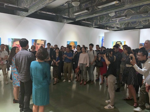 “相—王雷作品展”开幕现场
“相—王雷作品展”开幕现场