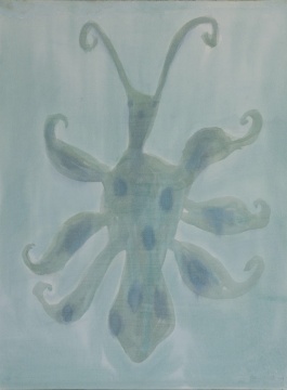 《蝴蝶效应》纸本水彩渲染 61x46cm 2018
《蝴蝶效应》纸本水彩渲染 61x46cm 2018