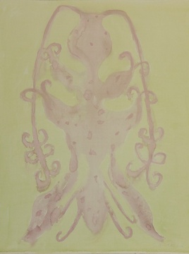 《蝴蝶效应》 纸本水彩渲染 61x46cm 2018
《蝴蝶效应》 纸本水彩渲染 61x46cm 2018