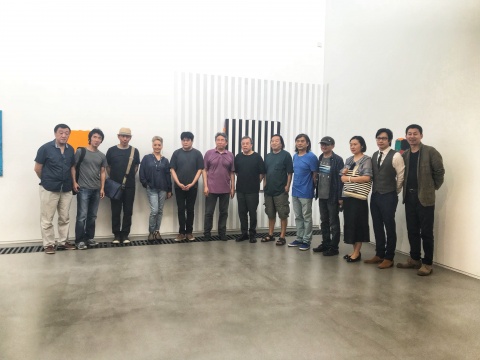 亚洲艺术中心“叠加和重复-马树青2018作品展”现场
