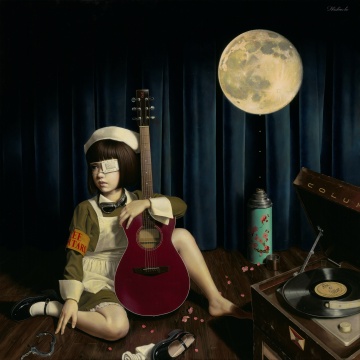 七户優 《招弟》 布面油画 162×162cm 2015
七户優 《招弟》 布面油画 162×162cm 2015