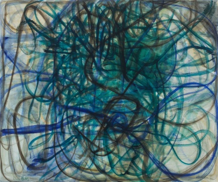 张恩利，《东西》，布面油画，250×300cm，2016
