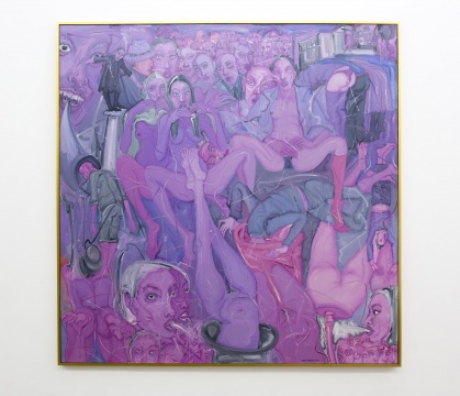 《为一个淫幻制造者所保留的剧目 NO.12》 280 x 280cm 布面油画 2014
《为一个淫幻制造者所保留的剧目 NO.12》 280 x 280cm 布面油画 2014