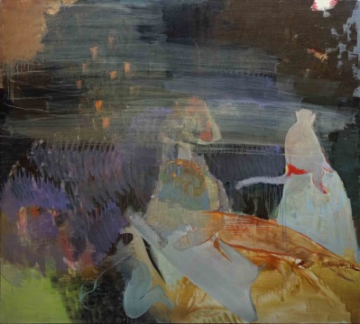 李明昌 《对峙 》190X170 cm,布面油画，2014-2018
