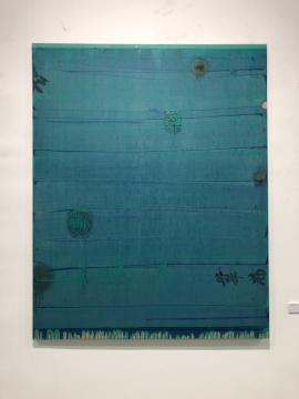 《空白193号》,150X120cm,布面油画,2017
《空白193号》,150X120cm,布面油画,2017