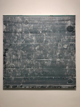 《空白198号》,135.5X135.5cm,布面油画,2018
《空白198号》,135.5X135.5cm,布面油画,2018