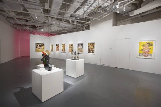 “田名网敬一作品展”现场(©艺术家及chi K11艺术空间)
“田名网敬一作品展”现场(©艺术家及chi K11艺术空间)