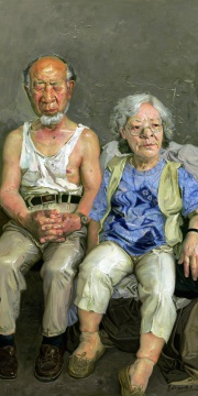 《金婚》 160x80cm 布面油画 2008

