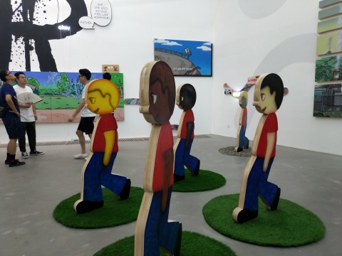 希帕画廊双个展开幕,李菁、张业鸿的两种叙事 希帕画廊双个展开幕,李菁、张业鸿的两种叙事