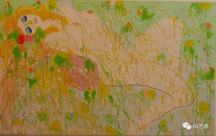 丁雄泉 《You can't keep me from loving you》 107x204cm 布面丙烯 1975
丁雄泉 《You can't keep me from loving you》 107x204cm 布面丙烯 1975