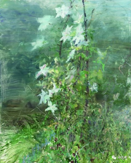 《杂花写生No.3-04》 100x80cm 布面油画 2013
《杂花写生No.3-04》 100x80cm 布面油画 2013