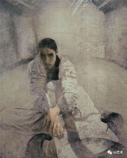 《小翟》 110x167.5cm 布面油画 1987
《小翟》 110x167.5cm 布面油画 1987