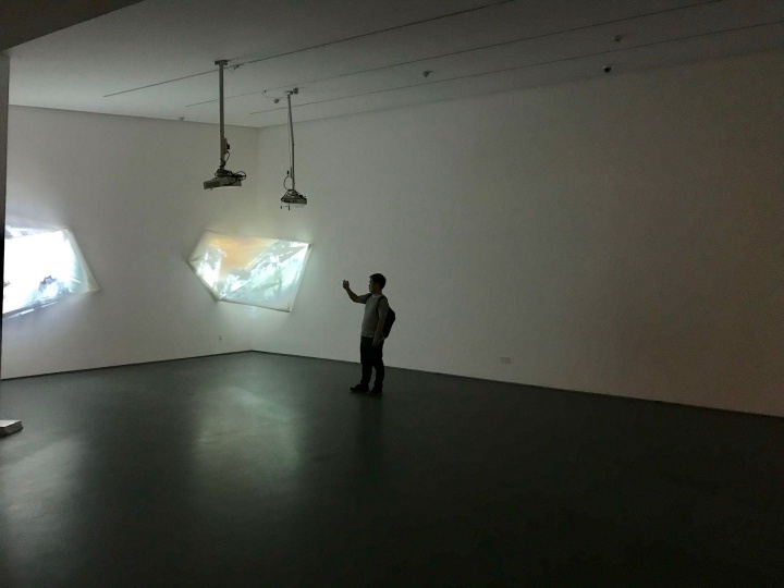 “去颤”双个展现场
“去颤”双个展现场