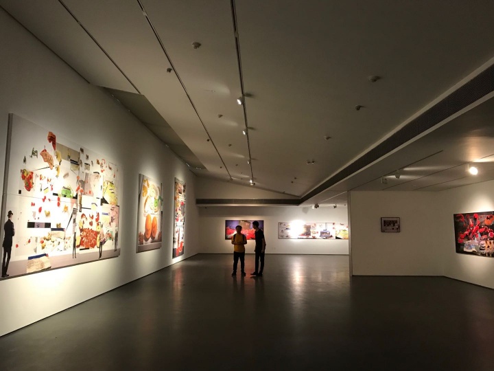 “去颤”双个展现场
“去颤”双个展现场