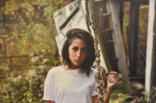 伊格尔·奥泽里 《Kendall》  91x137cm   布面油画   2017
