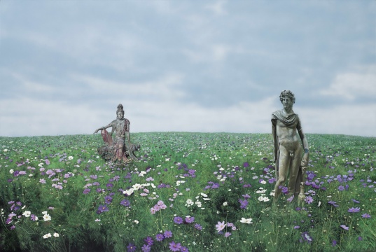 “他们+” 《神与佛》200x300cm 布面丙烯 2012
“他们+” 《神与佛》200x300cm 布面丙烯 2012