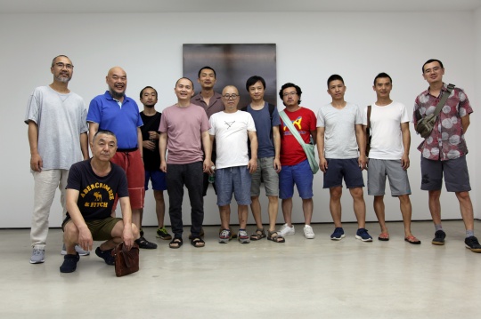 张震宇个展现场
张震宇个展现场