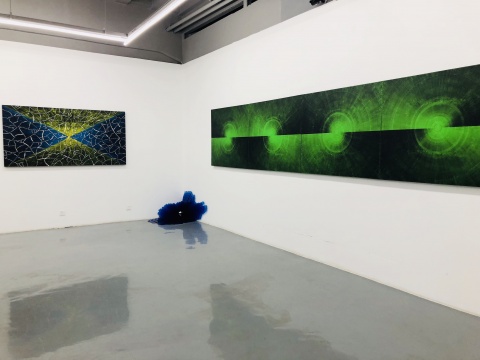 王成普个展“记忆编码” 续延对空间秩序的思考 王成普个展“记忆编码” 续延对空间秩序的思考
