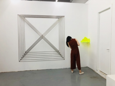 王成普个展“记忆编码” 续延对空间秩序的思考 王成普个展“记忆编码” 续延对空间秩序的思考