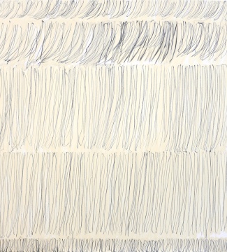 李健镛 《身体描绘 76-1-2017》 171 x 151 cm 布面铅笔,丙烯 2017
李健镛 《身体描绘 76-1-2017》 171 x 151 cm 布面铅笔,丙烯 2017