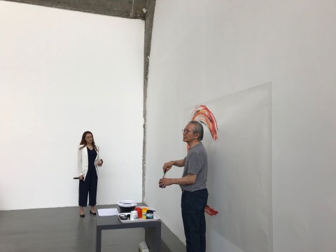 李健镛个展现场
李健镛个展现场