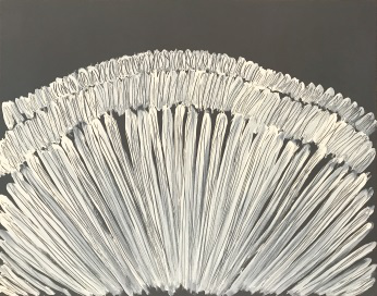 李健镛 《身体描绘 76-4》 91 x 116.7cm 布面铅笔,丙烯 2017
李健镛 《身体描绘 76-4》 91 x 116.7cm 布面铅笔,丙烯 2017