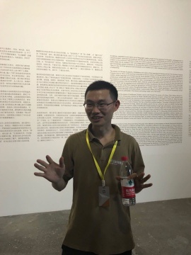 “国际艺术对话”板块中国区策展人魏祥奇
