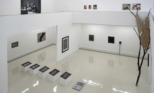 偏锋新艺术空间第十一回抽象群展“抽象，一种绘画修辞 中德艺术比较”展览现场
