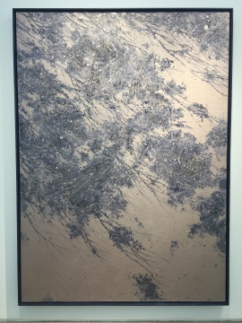 潘剑 《C-170108》 250×180cm 布面丙烯、木框 2017
