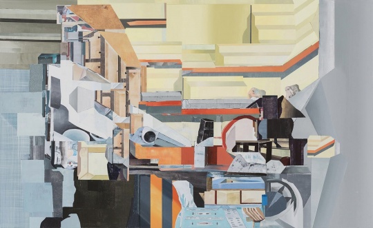 朱烨 《环形装饰》 布面丙烯 135×220cm 2016
朱烨 《环形装饰》 布面丙烯 135×220cm 2016