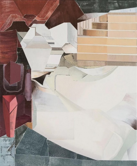 朱烨 《冶炼》 70×58cm 布面丙烯 2018
朱烨 《冶炼》 70×58cm 布面丙烯 2018