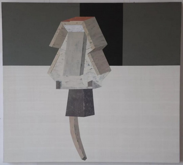 朱烨 《风盾》 100×95cm 布面丙烯 2013
朱烨 《风盾》 100×95cm 布面丙烯 2013