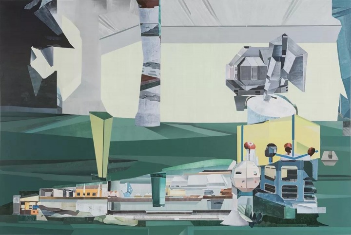 朱烨 《潘塔纳尔水域》 200×300cm 布面丙烯 2017
朱烨 《潘塔纳尔水域》 200×300cm 布面丙烯 2017