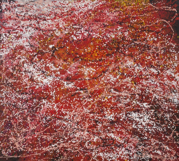 《星际梦想之二》 180×200cm 布面综合材料 2014
