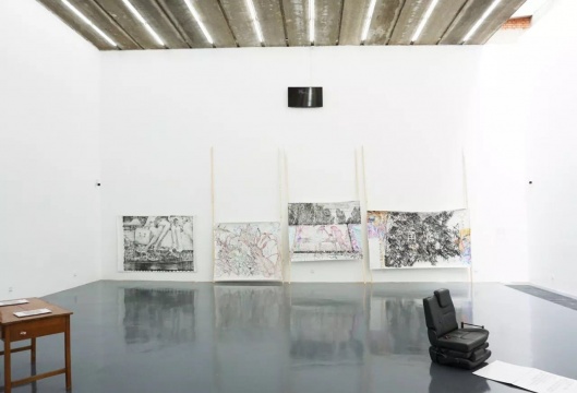 于艾君作品展览现场
于艾君作品展览现场