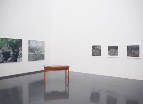 许力炜作品展览现场
许力炜作品展览现场