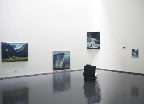 杨蕊作品展览现场
杨蕊作品展览现场