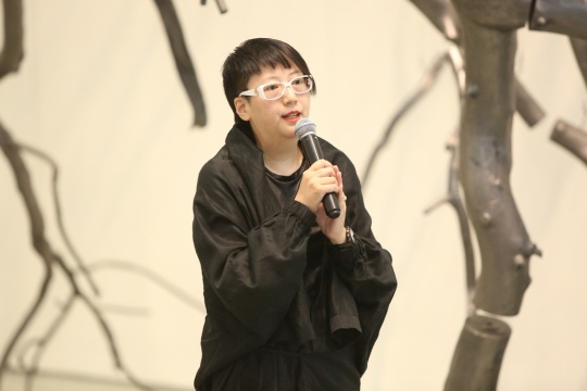 今日美术馆执行馆长 李芊润女士
今日美术馆执行馆长 李芊润女士