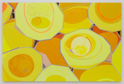 高露迪 《P4》 200×300cm 布面丙烯 2018
高露迪 《P4》 200×300cm 布面丙烯 2018