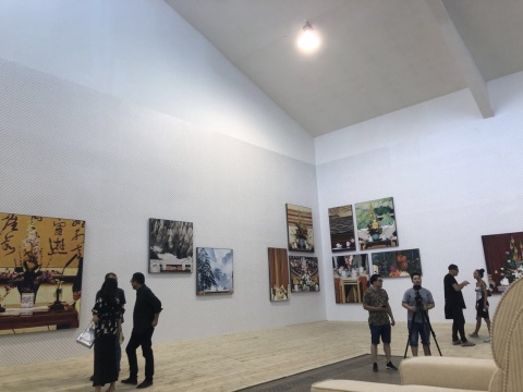 “静物与风景”展览现场
“静物与风景”展览现场