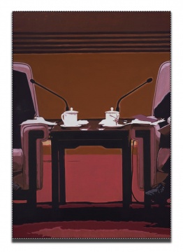 杨振中《静物与风景 #31》 油画 200×142.5 cm 2018
杨振中《静物与风景 #31》 油画 200×142.5 cm 2018